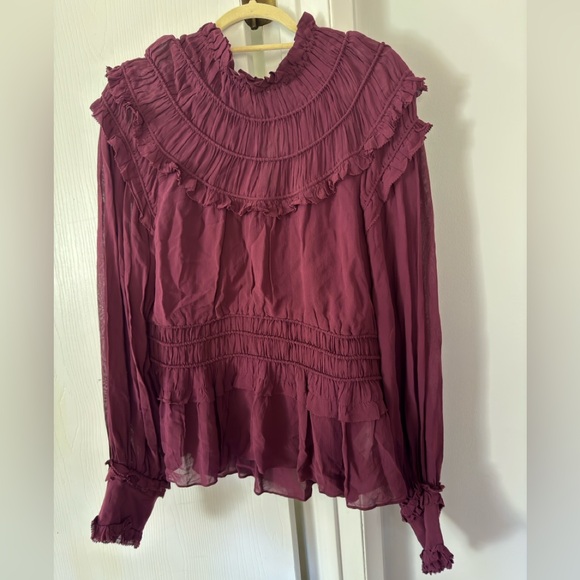 Farm Rio Ruffled Blouse - XL - Picture 4 of 8